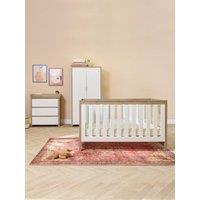 Tutti Bambini Modena 3 Piece Room Set - White/Oak