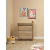 Tutti Bambini Modena Changing Unit - Oak