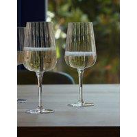 Lsa International Set Of 2 Arc Flow Flute Glasses 280Ml