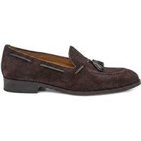 Jones Bootmaker Mens Rolando Tassel Slip-On Loafers - Brown