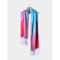 Joe Browns Womens Feel Good Chunky Colour-Block Tassel Scarf