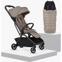 Silver Cross Nia Stroller And Footmuff Bundle - Champagne