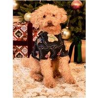 Chelsea Peers Chelsea Peers Pets Cockapoo Christmas Print Pyjama T-Shirt - Navy