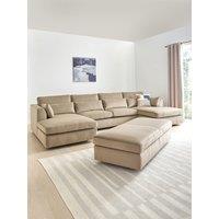 The Very Collection Hartley Large Modular U-Shape Sofa + Large Footstool Set (Buy & Save!)
