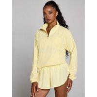 Myprotein Womens Velocity Stretch Reflective Windbreaker Jacket - Cream