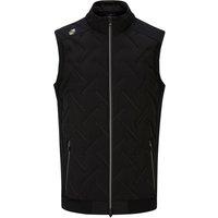 Stuburt Mens Golf Dash Full Zip Golf Gilet - Black