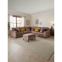 The Very Collection Nessa Corner Group + Footstool Set (Buy & Save!) - Made To Order In The Uk