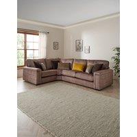 The Very Collection Nessa Left Hand Double Arm Corner Group - Made To Order In The Uk
