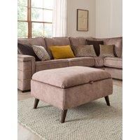 The Very Collection Nessa Storage Footstool - Made To Order In The Uk