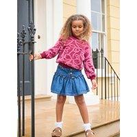Angel & Rocket Girls Livia Bow Knit Jumper - Pink