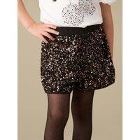 Angel & Rocket Girls Maisie Elastic Waist Sequin Shorts - Black