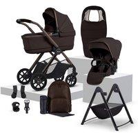 Silver Cross Reef 2 Special Edition Accessory Bundle & Carry Cot Stand - Ganache