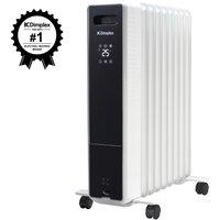 Dimplex Ecre2001 2Kw Freestanding Oil Free Column Radiator With Heat Settings, Thermostat & 24Hr Timer