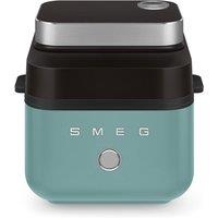 Smeg Dual Flavour Air Fryer, Space Saving, 7.3L, Emerald Green