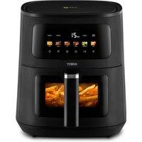 Tower Vortx 8L Digital Air Fryer With Viewing Window, 1700W, Black
