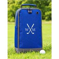 Treat Republic Personalised Blue Golf Shoe Bag