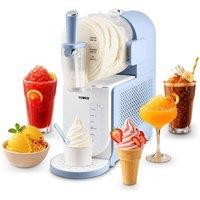 Tower Slush 'N' Whip Soft Serve Ice Cream & Frozen Drinks Maker, 1.5L, Blue