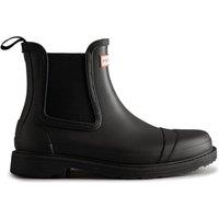 Hunter Womens Commando Waterproof Chelsea Wellington Boots - Black