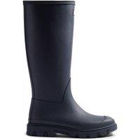 Hunter Womens Downpour Sleek Lightweight Tall Boots - Navy