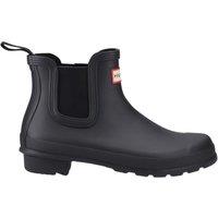 Hunter Womens Original Matte Finish Chelsea Boots - Black