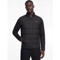 Calvin Klein Golf Mens Golf Atlantic Padded Stretch Full Zip Jacket - Black