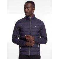 Calvin Klein Golf Mens Golf Hybrid Stretch Full Zip Jacket - Navy