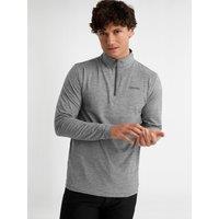 Calvin Klein Golf Mens Golf Newport Stretch Half Zip Golf Top - Grey