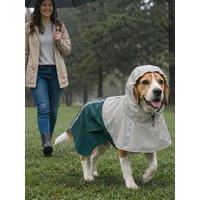 Pawhut Dog Raincoat With Hood, Dog Rain Jacket, For Medium Dogs, M - Medium