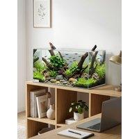 Pawhut 51L Fish Tank With Protective Base Mat 60 X 30 X 30 Cm