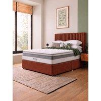 Silentnight Memory Cool 2000 Pillowtop Mattress, Base & Headboard Set With Storage Options
