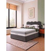 Silentnight Memory Cool 2000 Pillowtop Mattress, Base & Headboard Set With Storage Options