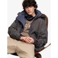 Superdry Mens Hooded Ripstop Regular Fit Jacket - Dark Grey
