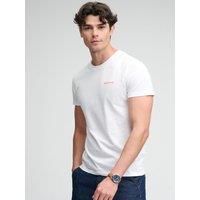 Superdry Mens Essential Company Logo T-Shirt - White