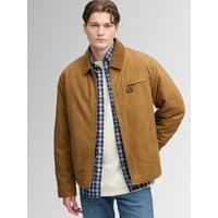Superdry Mens Workwear Ranch Lightly Padded Zip Jacket - Brown