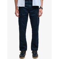 Superdry Mens Slim Taper Stretch Cargo Trousers - Navy