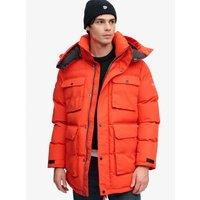 Superdry Mens Everest Expedition Parka - Orange