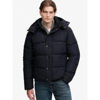 Superdry Mens Premium Hood Puffer Jacket - Black