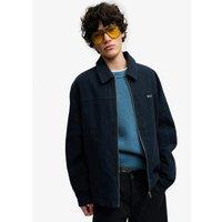 Superdry Mens Moleskin Lightweight Padded Ranch Jacket - Navy