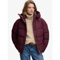Superdry Superdry Premium Hood Puffer Jacket - Purple