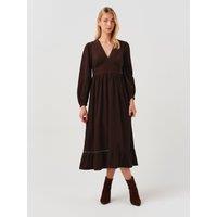 Ghost Chocolate Brown Gracie Dress