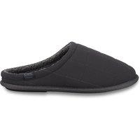 Totes Isotoner Mens Quilted Mule Slippers - Charcoal