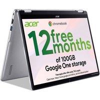 Acer Chromebook Spin 314 Cp314-2Hn - Intel N100 - 4Gb Ram - 64Gb Emmc - 14In Wuxga - Silver