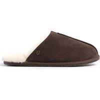 Just Sheepskin Just Sheepskin Mens Jude Mule Slippers - Chocolate