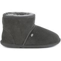 Just Sheepskin Just Sheepskin Mens Chester Boot Slippers - Granite