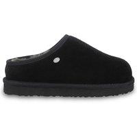 Just Sheepskin Just Sheepskin Mens Louis Mule Slippers With Eva Sole - Black