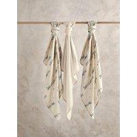 Mamas & Papas 3 Pack Large Muslin Squares - Pony Express