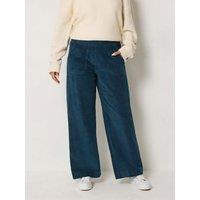 M &Co Petite Petite Carpenter Corduroy Trouser 27"