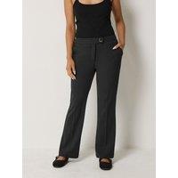 M &Co Petite Petite Tailored Bootcut Trouser 27