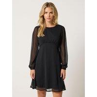 M &Co Petite Petite Chiffon Mini Dress