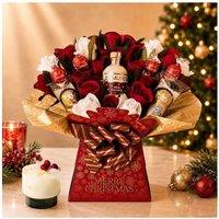 Funky Hampers White Christmas Cocktail & Chocolate Bouquet